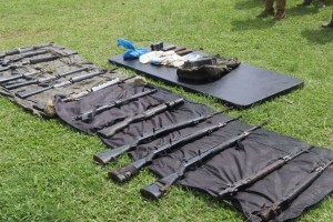 Arms cache unearthed in E. Samar town’s upland village