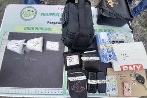 P1.6M worth of shabu seized, 3 nabbed in Pangasinan