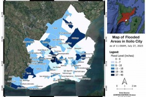 70 villages flooded, 489 families evacuated in Iloilo City