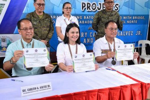 Remote villages in Caraga get P1.4-B road projects thru PAMANA