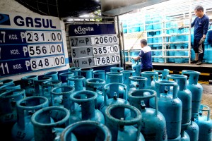 LPG prices up by over P70 in September