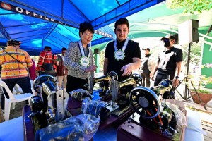 China donates 320 sewing machines to Davao IPs