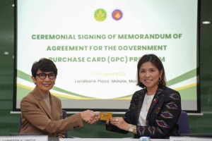 DBM, Landbank partner for use of digital gov’t card