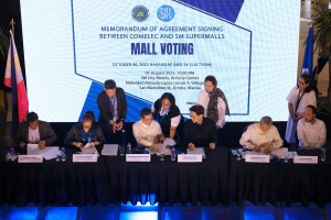 Comelec launches mall voting for ‘convenient, secured’ BSKE