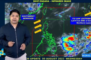 Tropical cyclone unlikely to enter, develop in PH this week