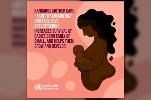 E. Visayas eyes ‘kangaroo mother care’ to monitor infants