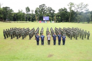 294 ex-MILF, MNLF members take oath as new cops
