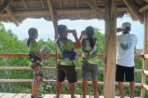 Sagay City mangrove island gets P1.5-M aid to improve facilities