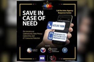 Netizens urged to save gov’t anti-scam response hotline 1326