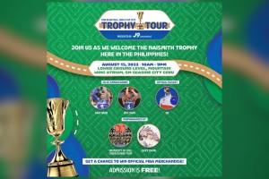 Naismith trophy for World Cup goes on tour in PH