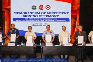 Comelec, law enforcement bodies gear up for October BSKE