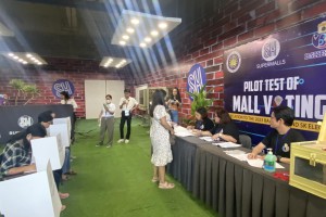 Mall voting simulation in Legazpi earns positive feeback