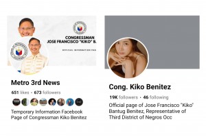 Negros solon seeks to regain control of hacked Facebook page