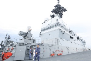 2 Japanese destroyers in Manila after quadrilateral drills