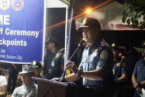 1.4K Caraga cops to secure COC filing as poll period starts