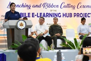 VP Sara, Viscom launch mobile e-learning hub in Cebu