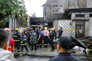 16 dead as fire hits house turned printing hub in QC