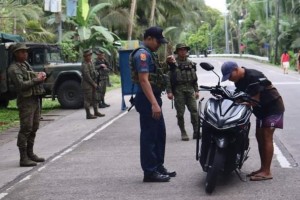 Over 1K soldiers man Comelec checkpoints in Visayas