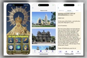 Caceres archdiocese creates mobile app for Peñafrancia devotees