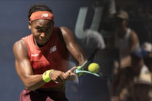 US Open women’s semifinals halted by climate protest