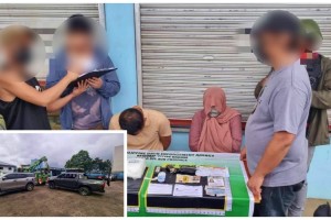 P7.5-M shabu seized, 4 suspects nabbed in Marawi City