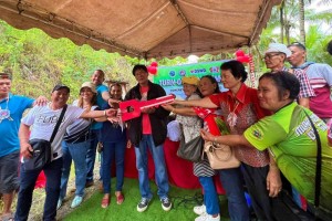 P1.1-M farm-to-market road turned over to Sarangani villagers