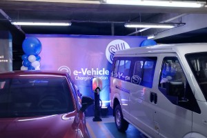 1st e-vehicle charging station in Pangasinan launched