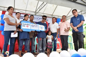 Typhoon-hit Albay families get disaster-proof housing units