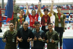 University of Baguio's Churping bags kickboxing gold in ROTC Games