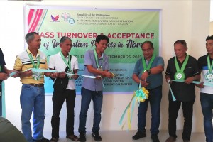 149 Abra farmers benefit from 4 irrigation projects