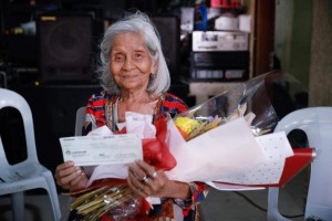 Taguig gives P100-K incentive to 1st EMBO centenarian