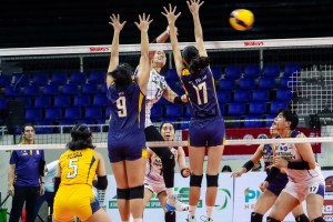 NU Lady Bulldogs sweep Pool A in Shakey's volleyball