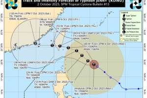 Jenny steadily intensifies, enhances 'habagat'