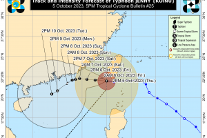 Jenny leaves PAR; new LPA spotted