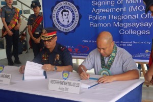 GenSan police force multipliers’ dependents offered scholarships