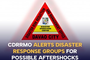 Davao CDRRMO monitors upland villages on possible tremor aftershocks