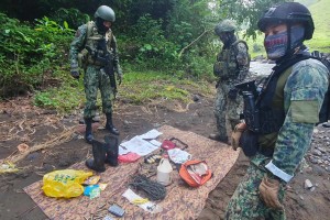 Ammo, bomb components seized in Negros Oriental