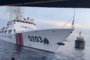 Chinese ship collides with PH boat on supply mission to Ayungin Shoal