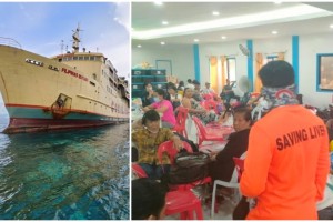 287 passengers, crew rescued as vessel runs aground in Cebu