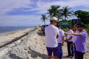 Construction of seawall to ease coastal residents' woes