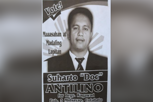 N. Cotabato newly-elected village councilman slain in gun attack 