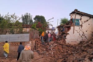 Quake hits western Nepal, kills at least 69