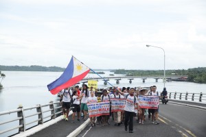 1,000-km. walk calls for stronger environmental protection