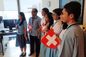 Swiss firms host work immersion day for Filipino HS students