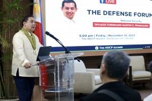 House Speaker reaffirms commitment to boost AFP's capabilities