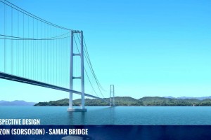 Japanese experts check proposed Luzon-Samar Bridge