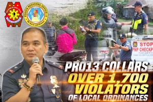 7-day ops net over 1.7K violators of local ordinances in Caraga