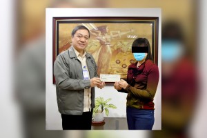 Cebuano homemaker claims share of Mega Lotto 6/45 jackpot