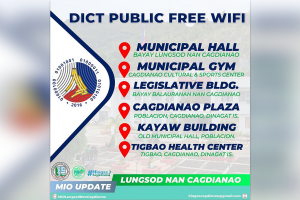 Free Wi-Fi to improve access to info, dev’ts in Dinagat town