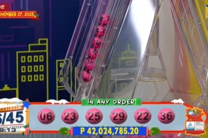 Ticket sold in Batangas wins P42-M Mega Lotto jackpot
